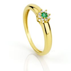 anel em ouro 18K