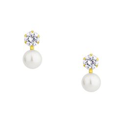 brinco com com perola