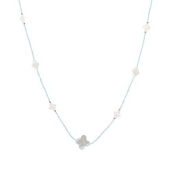 Gargantilha-em-Ouro-18k-Flor-Madreperola-com-Amazonita-ga04672-joiasgold