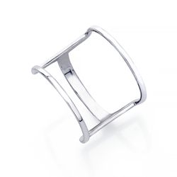 Anel-de-Ouro-Branco-18k-2-Fios-Lisos-Vazados-an36217-Joias-Gold