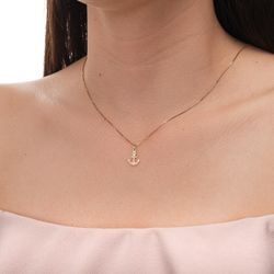 Pingente-de-Ouro-18k-Ancora-com-Zirconia-pi19998--joiasgold