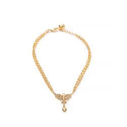 Pulseira-de-Ouro-18k-Divino-Espirito-Santo-com-Zirconia-19cm-pu05275-joiasgold