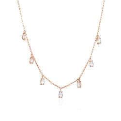 Gargantilha-de-Ouro-Rose-18k-Quartzos-Pendurados-com-40cm-ga05110-joiasgold