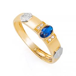 Anel-de-Formatura-em-Ouro-18k-Arquitetura-com-Zirconia-Azul-an36308-Joias-Gold