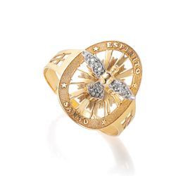 Anel-em-Ouro-18k-Divino-Trabalhado-com-Diamantes-an34453-Joias-Gold