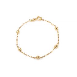 Pulseira-de-Ouro-18k-Infantil-5-Bolas-Cartier-13cm-pu05429--joiasgold