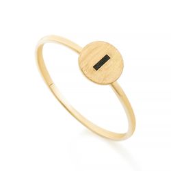 Anel-de-Ouro-18k-Letra-I-Fosco-com-Rodio-Negro-an36898-JOIASGOLD