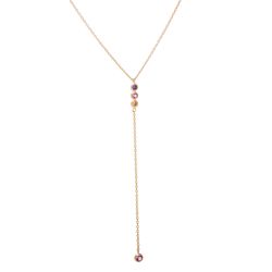 Gargantilha-de-Ouro-18k-Cartier-com-Zirconias-Coloridas-42cm-ga05388--joiasgold