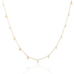 Gargantilha-de-Ouro-18k-Diamantes-Intercalados-Portuguesa-45cm-ga05364--joiasgold