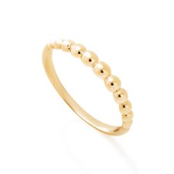 Anel-de-Ouro-18k-Bolinhas-Lisas-an36781-JOIASGOLD