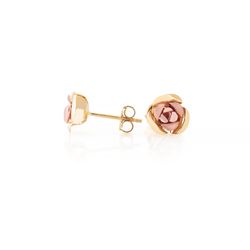 Brinco-de-Ouro-18k-Flor-Bicolor-br24498-joiasgold