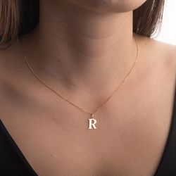 Pingente-de-Ouro-18k-Letras-R-Lisa-pi20268-JOIASGOLD