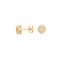 Brinco-de-Ouro-18k-Chuveiro-Redondo-com-Zirconia-br24539-JOIASGOLD