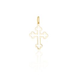 Pingente-de-Ouro-18k-Cruz-Vazada-Borda-Trabalhada-pi20522-JOIASGOLD