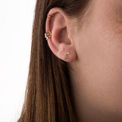 Brinco-de-Ouro-18k-Infantil-Zirconia-Branca-e-Rosa-br20169-joiasgold