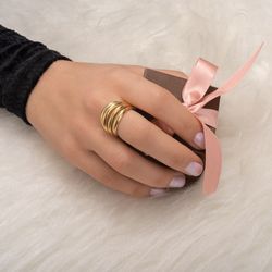Anel-de-Ouro-18k-Fios-Lisos-an37237-joiasgold