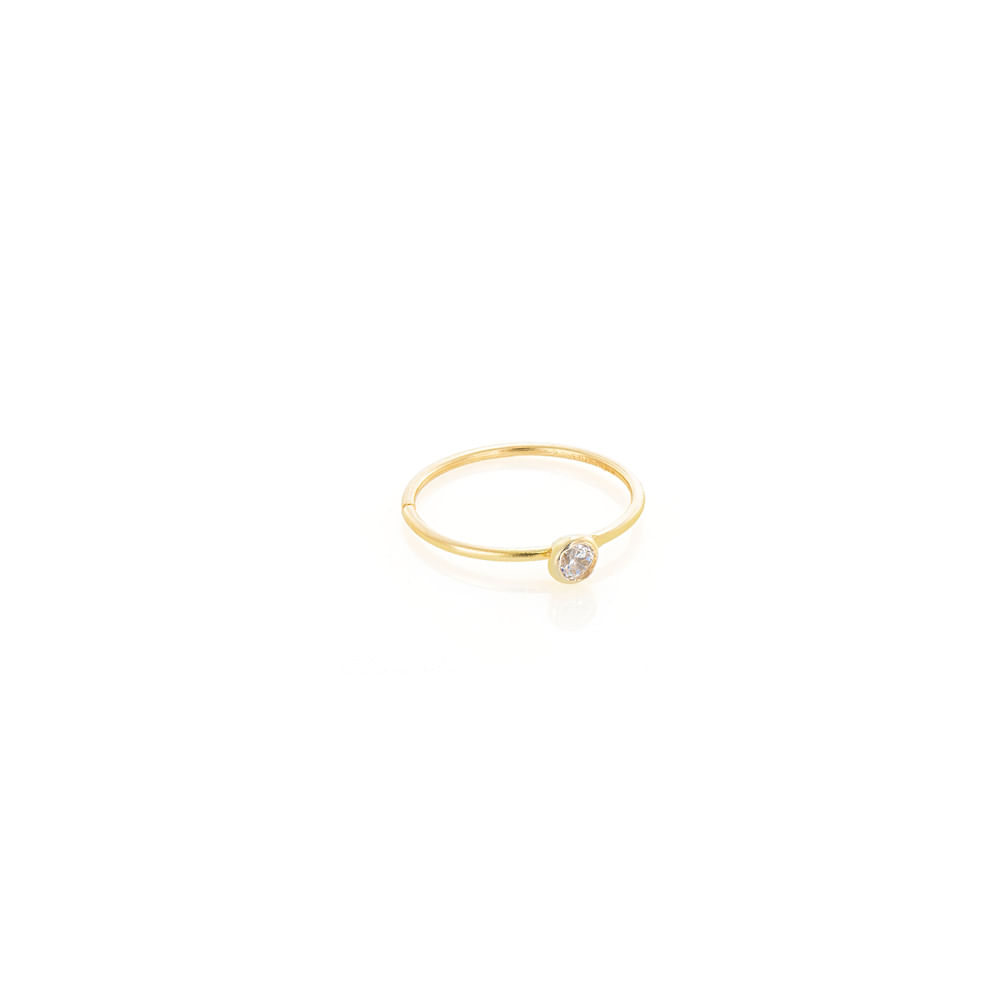 Piercing D-Ring, Ouro18K