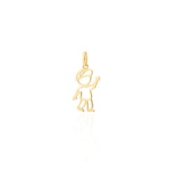 Pingente-de-Ouro-18k-Menino-com-Bone-pi18619-Joias-gold