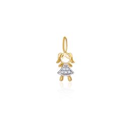 Pingente-em-Ouro-18k-Menina-com-Zirconia-pi20115-Joias-gold