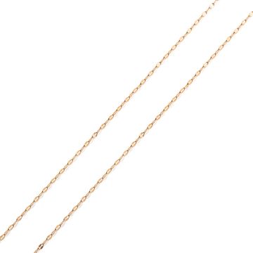 Corrente-de-Ouro-Rose-18k-Malha-Cafe-1.3mm-45cm-co03143-Joias-gold