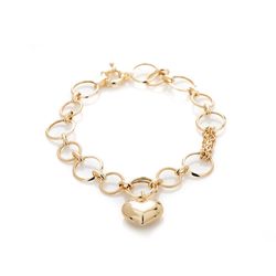 Pulseira-de-Ouro-18k-Coracao-Liso-Circulos-Trabalhados-pu05739-joiasgold