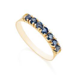 Anel-de-Ouro-18k-Meia-Alianca-com-7-Safiras-5-pontos-cada-an30419-joiasgold