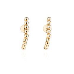 Brinco-de-Ouro-18k-Ear-Hook-de-Esferas-3mm-br25130-joiasgold-produtos