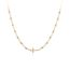 Gargantilha-de-Ouro-18k-Cruz-com-Bolas-e-Perolas-de-3mm-ga05921-joiasgold