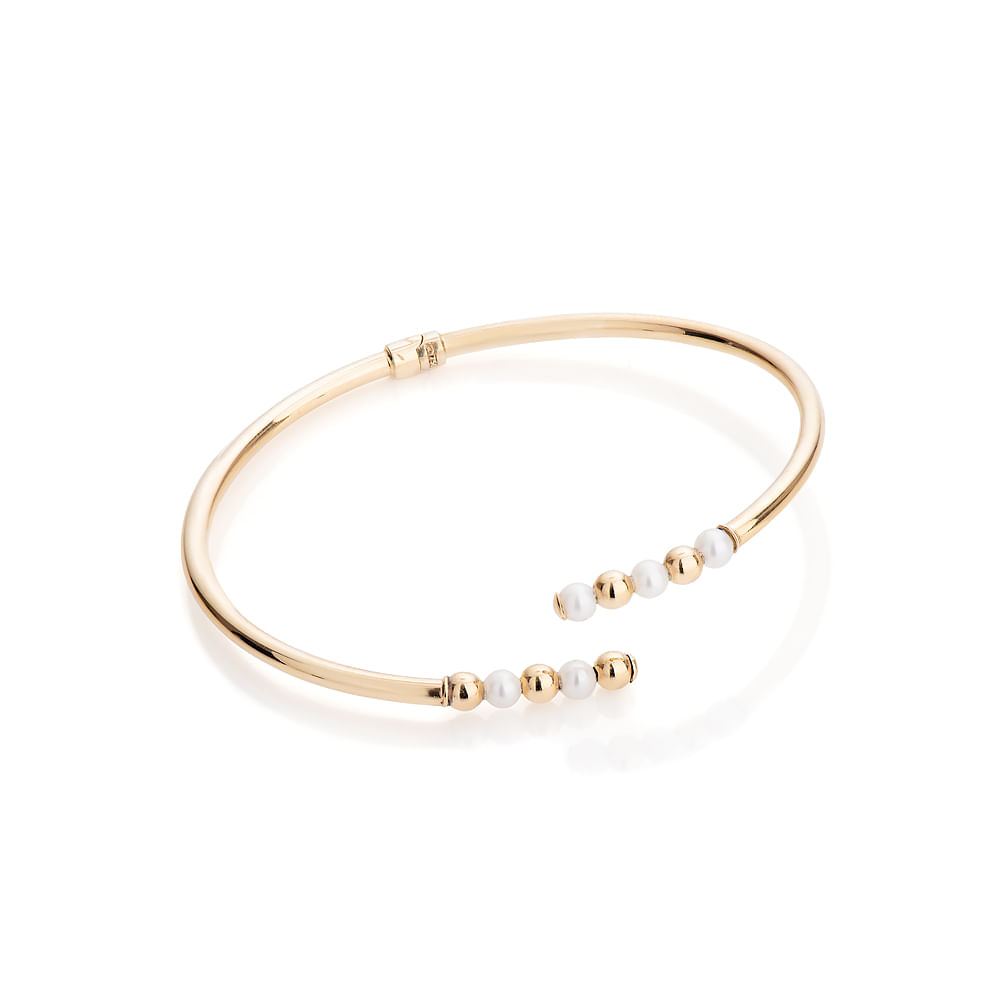 Pulseira-de-Ouro-18k-Bracelete-com-Bolas-e-Perolas-pu05329-joiasgold Pulseira-de-Ouro-18k-Bracelete-com-Bolas-e-Perolas-pu05329-joiasgold