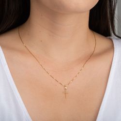 Pingente-de-Ouro-18k-Cruz-Palito-P-pi21558-Joiasgold