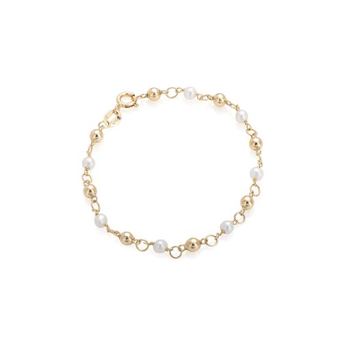 Pulseira-de-Ouro-18k-Perolas-e-Bolinhas-de-3mm-com-13cm-pu06061