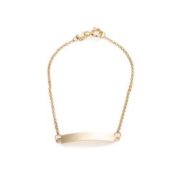 Pulseira-de-Ouro-18k-Placa-Infantil-Portuguesa-com-13cm-pu06063-joiasgold