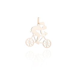 Pingente-de-Ouro-18k-Ciclista-Feminino-pi21719-JOIASGOLD