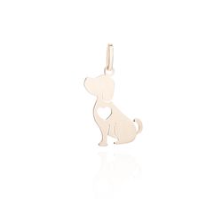 Pingente-de-Ouro-18k-Cachorro-Liso-pi21722-JOIASGOLD