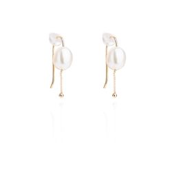 Brinco-de-Ouro-18k-Perola-6mm-com-Fio-Veneziana-Anzol-br25785-JOIASGOLD