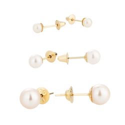 Conjunto-Trio-Brincos-de-Ouro-18k-Perolas-30mm---40mm---50mm-br25938-joiasgold