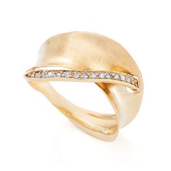 Anel-de-Ouro-18k-Concavo-Fosco-com-Diamantes-an11691-joiasgold