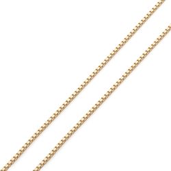 Corrente de Ouro Dezoito Kilates Veneziana 1.2mm de 50cm Joiasgold