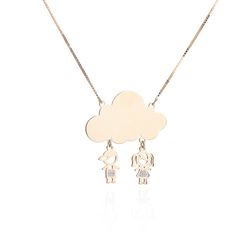 Colar-de-Ouro-Dezoito-Kilates-Placa-Menino-e-Menina-com-Diamantes-Joiasgold
