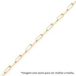 Corrente de Ouro Dezoito Kilates Cartier 0,9mm 50cm Ampliada Joiasgold
