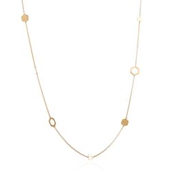 gargantilha-ouro-dezoito-kilates-hexagonal-75cm-joiasgold