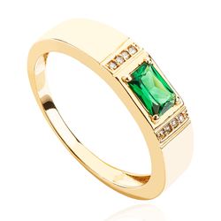 anel-formatura-ouro-dezoito-kilates-zirconia-verde-diamantes-joiasgold