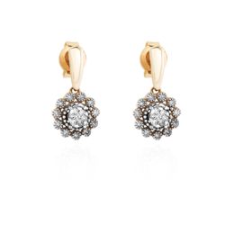 brinco-ouro-dezoito-kilates-chuveiro-modelo-flor-diamantes-joiasgold