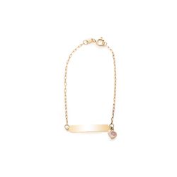 pulseira-ouro-dezoito-kilates-placa-coracao-zirconia-rosa-13cm-joiasgold