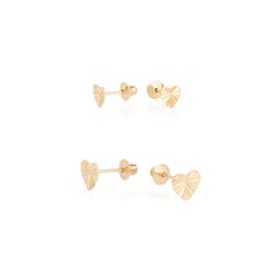 conjunto-brincos-ouro-dezoito-kilates-coracoes-trabalhados-joiasgold