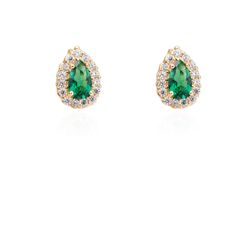 brinco-ouro-dezoito-kilates-gota-zirconias-verde-brancas-joiasgold