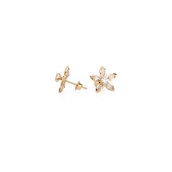 brinco-ouro-dezoito-kilates-flor-zirconia-navete-joiasgold