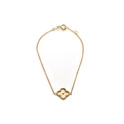 pulseira-ouro-dezoito-kilates-trevo-trabalhado-18cm-joiasgold