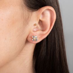 brinco-ouro-dezoito-kilates-trevo-zirconias-azuis-modelo-joiasgold