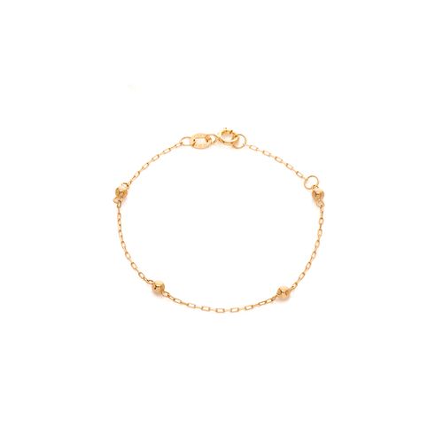 pulseira-ouro-dezoito-kilates-bolinhas-infantil-12cm-joiasgold